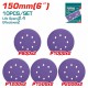 TOTAL ΣΕΤ ΓΥΑΛΟΧΑΡΤΑ 150mm 10ΤΕΜ ΓΙΑ TAT91501 / TF2041506 (TAC73150101)