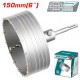 TOTAL ΔΙΑΜΑΝΤΟΚΟΡΩΝΑ ΜΠΕΤΟΥ SDS - PLUS 150mm (TAC4301501)
