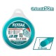 TOTAL ΜΕΣΙΝΕΖΑ ΣΤΡΟΓΓΥΛΗ DUAL POWER 3mm - 50m (TDL3050)