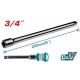 TOTAL ΕΠΑΓΓ. ΠΡΟΕΚΤΑΣΗ 3/4" - 8" (THEB34081)