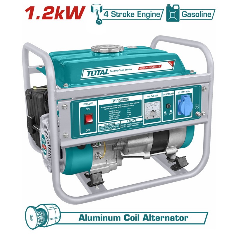 WF TOTAL ΗΛΕΚΤΡΟΓΕΝΝΗΤΡΙΑ ΒΕΝΖ. 1.200W (TP1150026)