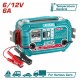 TOTAL ΦΟΡΤΙΣΤΗΣ ΜΠΑΤΑΡΙΩΝ 6/12V / 6A / 40-90Ah (TBC1501)