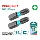 TOTAL ΕΠΑΓΓ. ΜΥΤΕΣ ΜΑΓΝΗΤΙΚΕΣ ΜΑΥΡΕΣ ΡH3 25mm 2ΤΕΜ (TACIM71PH325)