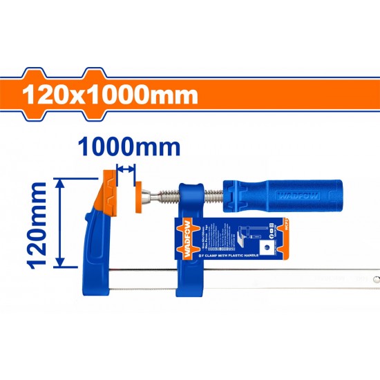 WADFOW ΣΦΙΓΚΤΗΡΑΣ ΜΑΡΑΓΚΩΝ 120 Χ 1000mm (WCP2125)