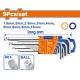 WADFOW ΣΕΤ ΚΛΕΙΔΙΑ ΑΛΛΕΝ ΜΠΙΛΙΑΣ 1.5 - 10mm 9ΤΕΜ (WHK2291)