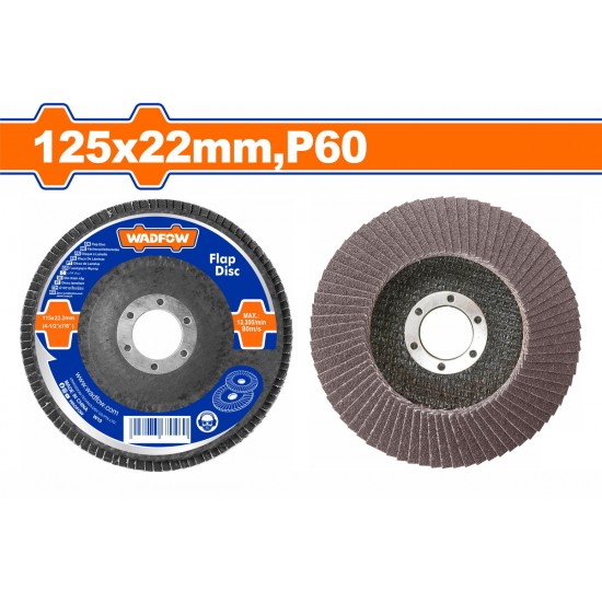 WADFOW ΠΟΛΥΠΤΕΡΟ ΓΥΑΛΙΣΜΑΤΟΣ 125mm Ρ60 (WYL2302)