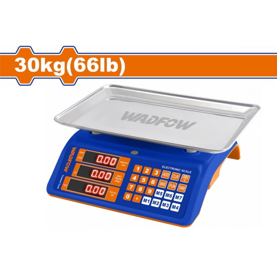 WADFOW ΗΛΕΚΤΡΟΝΙΚΗ ΖΥΓΑΡΙΑ 30Kg (WEC1520)