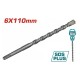 TOTAL ΔΙΑΜΑΝΤΟΤΡΥΠΑΝΟ SDS-PLUS 6 X 110mm (TAC310601)