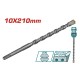 TOTAL ΔΙΑΜΑΝΤΟΤΡΥΠΑΝΟ SDS-PLUS 10 X 210mm (TAC311003)
