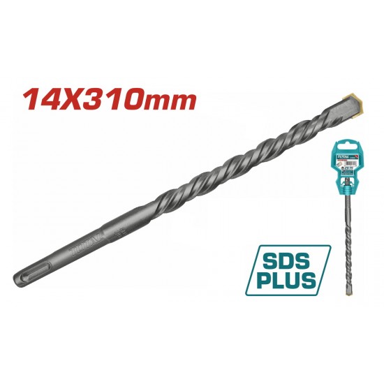 TOTAL ΔΙΑΜΑΝΤΟΤΡΥΠΑΝΟ SDS-PLUS ΤΕΤΡΑΚΟΠΟ S4L 14 X 310mm (TAC311404C)