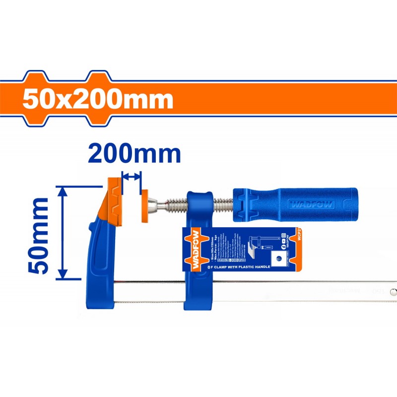 WADFOW ΣΦΙΓΚΤΗΡΑΣ ΜΑΡΑΓΚΩΝ 50 Χ 200mm (WCP2152)