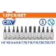 WADFOW ΣΕΤ ΚΑΡΥΔΑΚΙΑ ΑΛΛΕΝ+TORX 1/4" 12ΤΕΜ (WST2414)