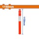 WADFOW ΚΟΛΩΝΑΚΙ ΠΕΖΟΔΡΟΜΙΟΥ PΕ 1150mm (WYJ2A11)