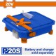 WADFOW ΚΟΦΤΗΣ ΠΛΑΚΙΔΙΩΝ ΜΠΑΤ. Li-ion 20V ΧΩΡΙΣ ΜΠΑΤΑΡΙΑ & ΦΟΡΤΙΣΤΗ (WUU1501)
