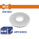 WADFOW ΡΟΔΕΛΑ ΓΑΛΒ. DIN9021 14mm 40TEM (WVWC516)