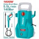 TOTAL ΠΛΥΣΤΙΚΟ ΝΕΡΟΥ 1.600W / 140 Bar / Brush motor (TGT11336)