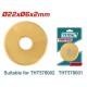 TOTAL ΑΝΤΑΛΛΑΚΤΙΚΟ ΜΑΧΑΙΡΙ Φ-22Χ6Χ2mm ΓΙΑ THT576002 (THT576002B)