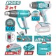 TOTAL ΕΠΑΓΓ. ΣΕΤ ΠΙΣΤΟΛΙΑ ΘΕΡΜΟΥ ΑΕΡΑ ΜΠΑΤ. Li-ion 20V (TOSLI241188E)