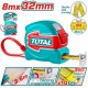 TOTAL ΕΠΑΓΓ. ΜΕΤΡΟΤΑΙΝΙΑ 8m X 32mm ΜΕΤΡΙΚΟ & ΙΝΤΣΑ (TMT80832)