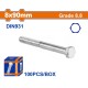 WADFOW ΒΙΔΑ ΕΞΑΓΩΝΗ ΓΑΛΒ. 8.8 DIN931 8X90 100TEM (WXSP52GB)