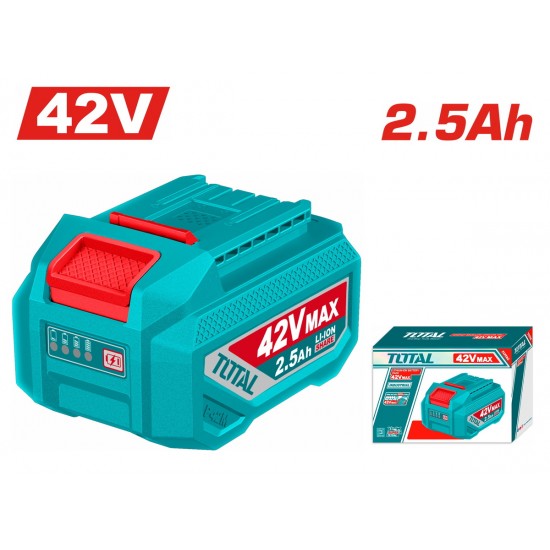 TOTAL ΕΠΑΓΓ. ΜΠΑΤΑΡΙΑ Li-ion 42V / 2.5Ah (TFBLI42251E)