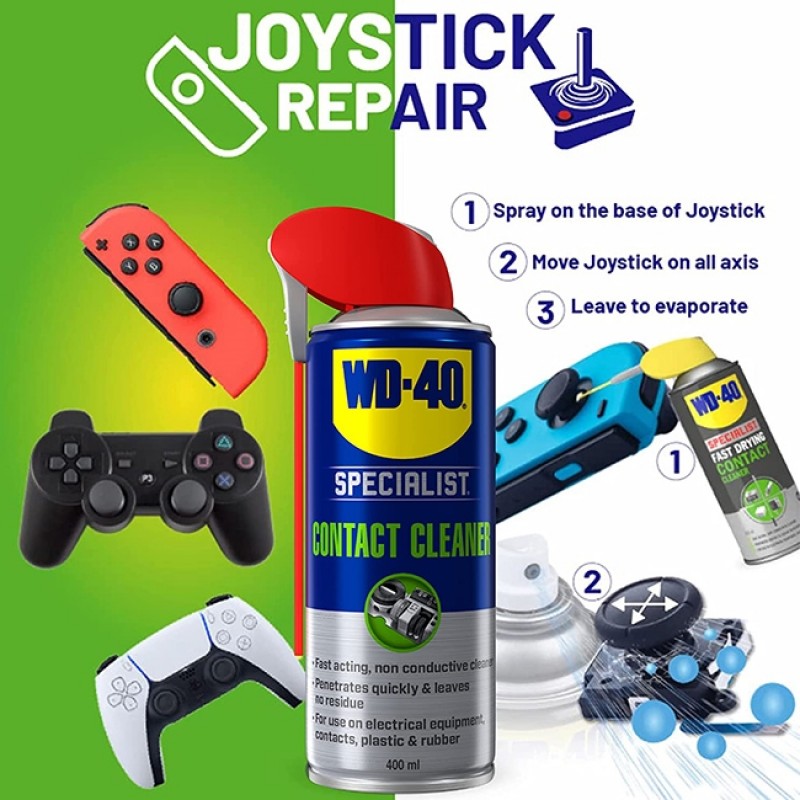 WD-40 Specialist Contact Cleaner Spray 400ml Σπρέι καθαρισμού ηλεκτρικών επαφών