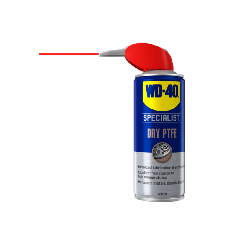 WD-40 Specialist Dry PTFE Lubricant 400ml, Σπρέι ξηρού PTFE