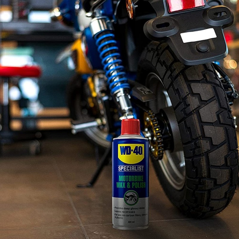 WD-40 Specialist Motorbike Wax & Polish 400ml γυάλισμα και κέρωμα