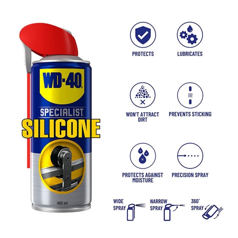 WD-40 Specialist Silicone Spray 400ml Σπρέι σιλικόνης