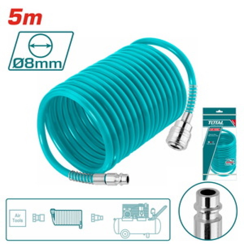 TOTAL ΣΠΙΡΑΛ ΑΕΡΟΣ 5m (THT11051)