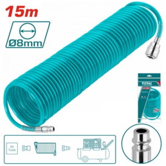 TOTAL ΣΠΙΡΑΛ ΑΕΡΟΣ 15m (THT11151)