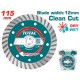 TOTAL ΔΙΑΜΑΝΤΟΔΙΣΚΟΣ UNIVERSAL TURBO 115 Χ 22.2mm (TAC2131151)