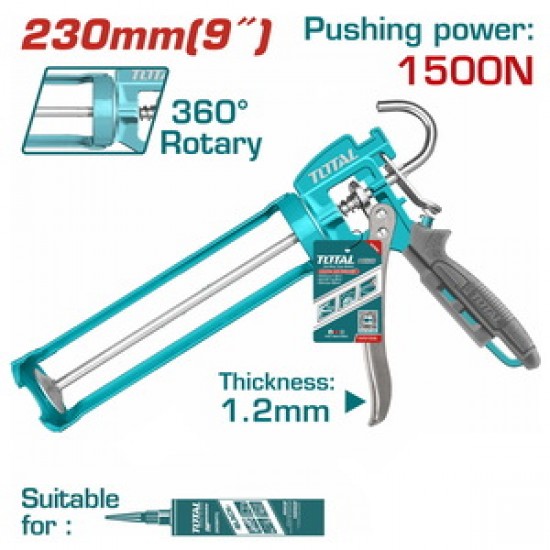 TOTAL ΕΠΑΓΓ. ΠΙΣΤΟΛΙ ΣΙΛΙΚΟΝΗΣ 360o Β.Τ 9'' / 230mm (THT21509)