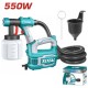 TOTAL ΗΛΕΚΤΡΙΚΟ ΣΥΣΤΗΜΑ ΒΑΦΗΣ HVLP 550W (TT5006)