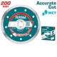 TOTAL ΔΙΑΜΑΝΤΟΔΙΣΚΟΣ Φ-200mm ΓΙΑ TS6082001 (TAC2122003)