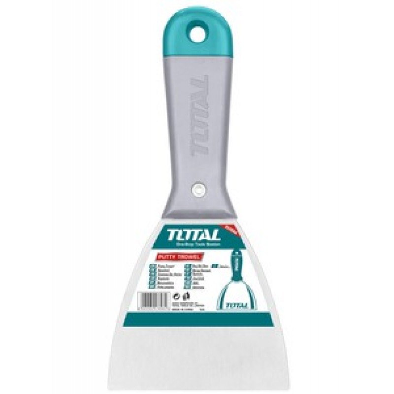 TOTAL ΣΠΑΤΟΥΛΑ 100mm CARBON STEEL (THT8310016)