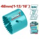 TOTAL ΠΟΤΗΡΟΤΡΥΠΑΝΟ ΜΕΤΑΛΛΟΥ 46mm (TAC410461)