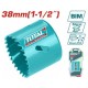 TOTAL ΠΟΤΗΡΟΤΡΥΠΑΝΟ ΜΕΤΑΛΛΟΥ 38mm (TAC410381)