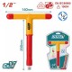 TOTAL ΤΑΦ ΜΑΝΕΛΑ 1/2" 1000V VDE (THITH121)