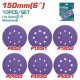 TOTAL ΣΕΤ ΓΥΑΛΟΧΑΡΤΑ 150mm 10τεμ ΓΙΑ TAT91501 / TF2041506 (TAC73150102)