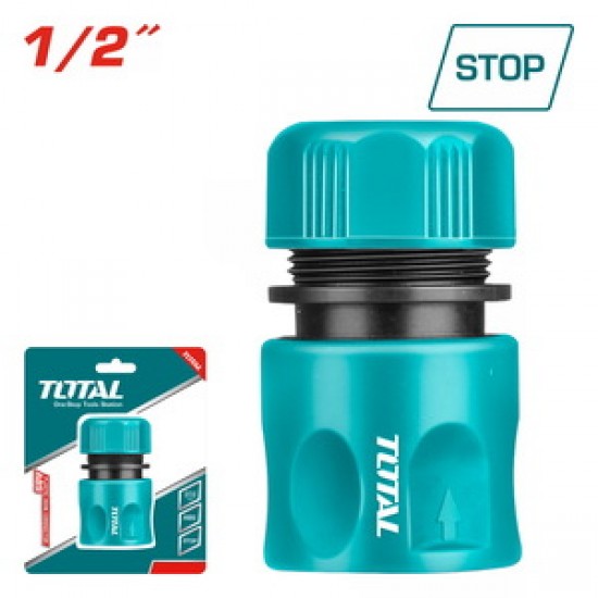 TOTAL ΤΑΧΥΣΥΝΔΕΣΜΟΣ ΜΕ ΒΑΛΒΙΔΑ STOP 1/2" (THHCS01121)