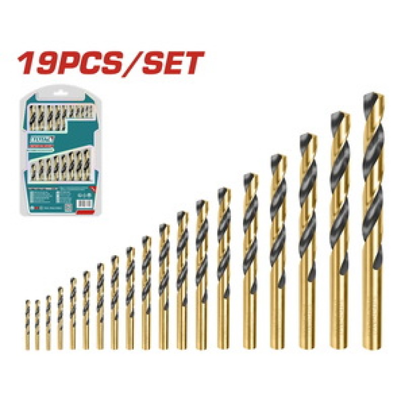 TOTAL ΣΕΤ ΤΡΥΠΑΝΙΑ HSS 19ΤΕΜ (TAKSDB9195)