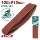 TOTAL ΣΕΤ ΓΥΑΛΟΧΑΡΤΑ 100X610mm P120 2ΤΕΜ ΓΙΑ TBS12001 (TAC751202)