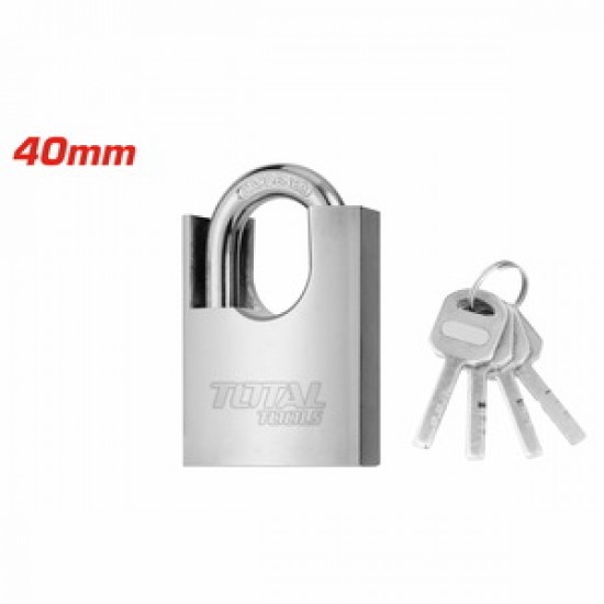 TOTAL ΛΟΥΚΕΤΟ ΧΑΛΥΒΔΙΝΟ Anti-prying 40mm (TSLK35401)