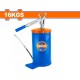 WADFOW ΓΡΑΣΣΑΔΟΡΟΣ ΧΕΙΡΟΣ ΜΕ ΠΕΝΤΑΛ ΠΟΔΙΟΥ 16Kg (WHY1A16)