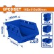 WADFOW ΣΕΤ ΣΚΑΦΑΚΙΑ ΑΠΟΘΗΚΕΥΣΗΣ 165Χ110Χ80mm 6ΤΕΜ (WTB8336)