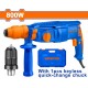 WADFOW ΠΙΣΤΟΛΕΤΟ ΠΕΡΙΣΤΡ. SDS-PLUS 800W ΜΕ ΤΑΧΥΤΣΟΚ (WRH1D26-2)