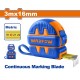 WADFOW ΜΕΤΡΟΤΑΙΝΙΑ 3m X 16mm ΜΕΤΡΙΚΟ (WMT1211)