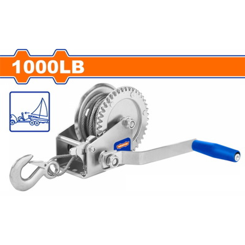 WADFOW ΕΡΓΑΤΗΣ - ΒΙΝΤΣΙ ΤΡΕΙΛΕΡ ΧΕΙΡΟΣ 1.000Lbs / 460Kg (WJW1101)