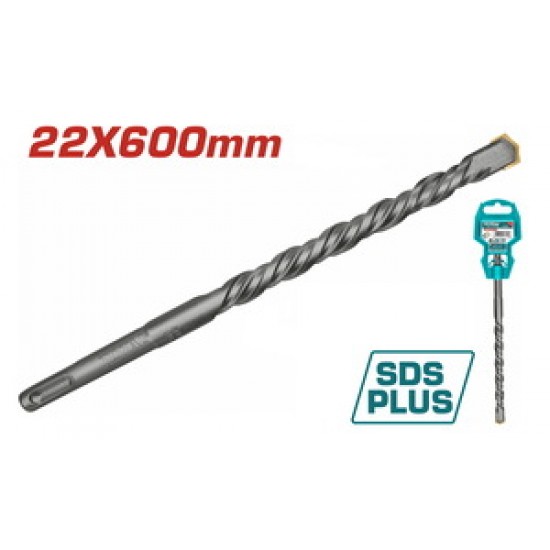 TOTAL ΔΙΑΜΑΝΤΟΤΡΥΠΑΝΟ SDS-PLUS 22 X 600mm (TAC312206)